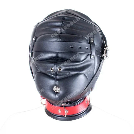 Full Head Hood Mask Fetish Play Hood Mask BDSM Bondage Slave Restraint Sex Toys For Couple Sexy Role Play Cool Man