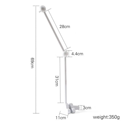 Baby Crib Bed Bell Rattle Toy 0-12 Months Wooden Mobile Cartoon Bee Bed Bell Hanging Toy Holder Bracket Infant Crib Bracket Gift