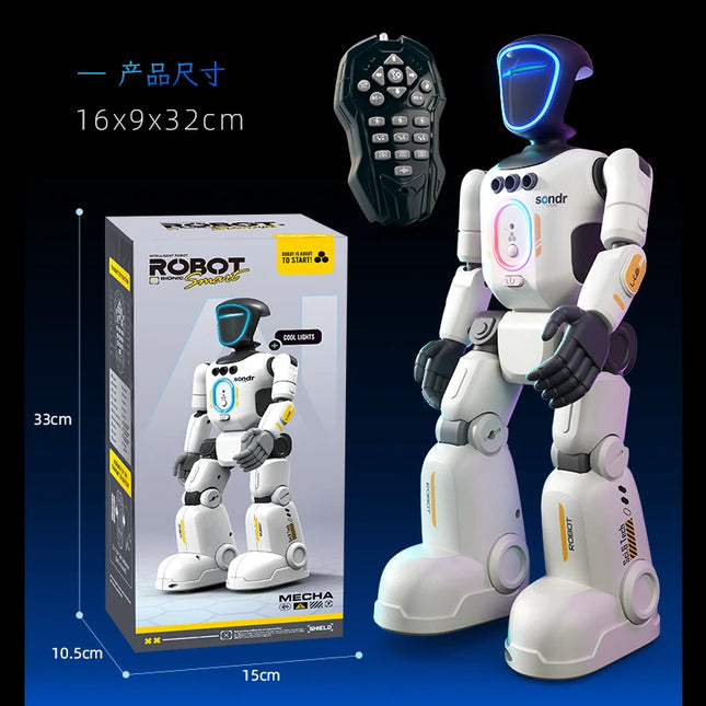 RC Robot Intelligent Robot for Children Remote Controlled Robots Smart Intelligent Dancing RC Robot Toy Gift for Kid R40