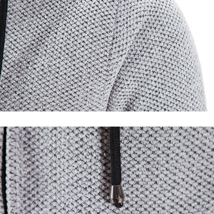 2025 Sweatwear Men's Hoodies Long Sleeve Sweatshirts for Men Zipper Hooded Mens Oversize Winter Top Jacket Coat Black Sweater