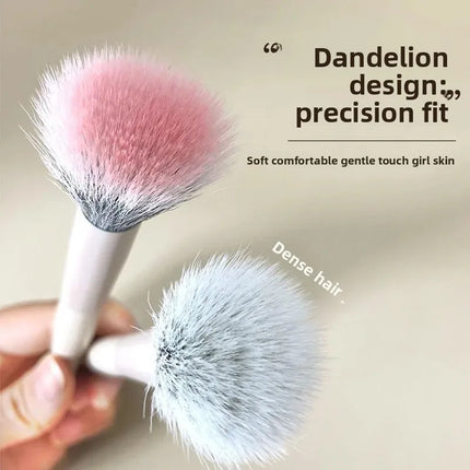 Cloud Porcelain 8-Piece Eyeshadow Brush Set Soft Bristle Blade Edge Eyeshadow Brush Nasal Shadow Brush Eye Makeup Diffusion Brus