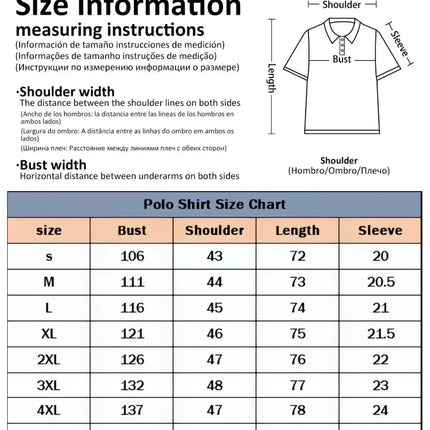 Men's Polo Shirt 3D Printed Color Visual Illusion Pattern Polo Shirt Summer Fashion Clothing Collar Short Sleeve Top