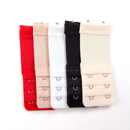 5PCS Elastic Bra Extender Clip Clasp Buckle Adjustable Back Belt Buckle Ladies Women Underwear Soft Bra Intimates Accessories