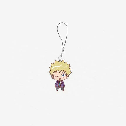Anime  Mob Psycho 100  Mobile Phone Charms Acrylic Mob Psycho 100 Small Pendant Phone Chain Keychain Fans Gifts