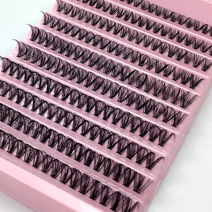 Segmental False Eyelash Set ，200pcs 30D Natural Volume Lash Clusters，DIY at Home, Perfect for Daily and Special Occasions False
