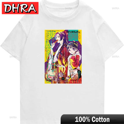 Anime Apothecary Diaries Crewneck T-Shirt Short Sleeve Maomao Tee Shirt Graphic Printed Casual Summer Unisex Tops Cute Clothing