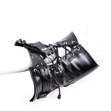 Adjustable Leather Anklecuff For Sex Ankle Cuffs Bondage upgraded Can Lock Restraint Sex Product for Adult Game Bdsm Bondage Toy