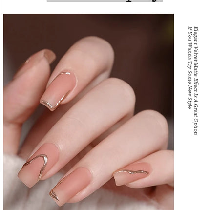 RS NAIL 12g Russian Matte Top Coat Non-stick Powder Frosted Top Coat Soak Off UV LED Nail Varnish Nail Art Base Top Function Gel