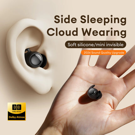Choice Lenovo Sleep Earbuds Wireless Bluetooth 6.0 Headphones HD Call HIFI Sound Music Earphones Gifts 25H Battery Life LE261