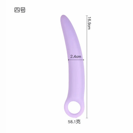 Dual-use Anal Plug Silicone Vaginal Muscle Training Dilator Anal Butt Plug vaginal plug Female vaginal spasm male Masturbation