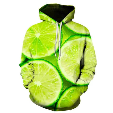 3D Print Candy Fruit Graphic Hoodies For Men Casual Plus Size Funny Sweatshirts For Women Men Streetwear Pullovers Men Hoodie