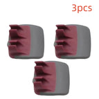 64654-Dark red-3pcs