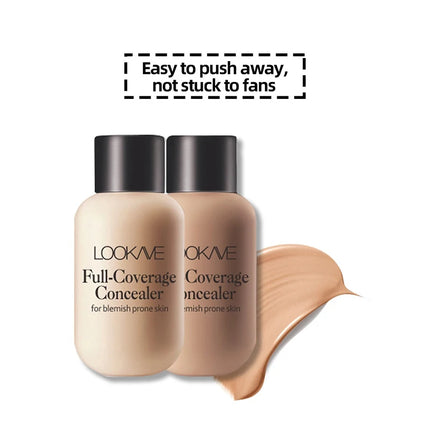 Waterproof Liquid Concealer Foundation Cream Lasting Full Coverage Acne Spot Dark Circles Concealer Cream Face Makeup Cosmetic