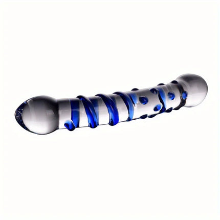 Glass Crystal Masturbation Stick G-spot Butt Anal Pussy Massager Trainer Anal Plug Butt Plug Adult Sex Toys For Men Women Couple