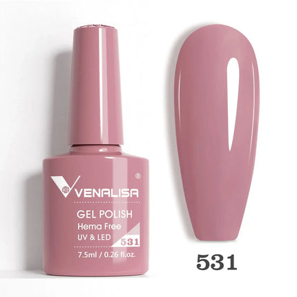 7.5ml Venalisa TPO FREE HEMA FREE Gorgeous Color Nail Gel Polish Long Wear Soak Off UV LED Gel Varnish Nail Manicure Gel Varnish