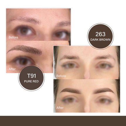 FAMISOO 5ML Permanent Makeup Pigment Ink Eyebrows Ink Emulsion Tattoo Eyebrows Eyeliners Pigments Tattoo Pigments Cool Color