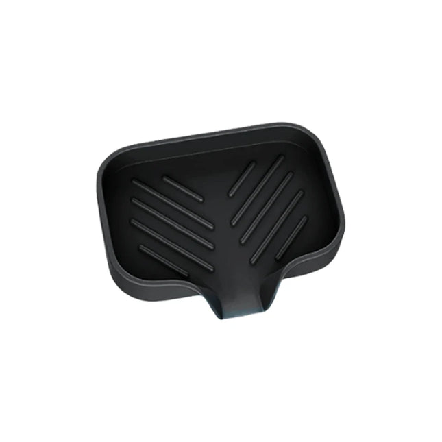 Kitchen Sink Sponge Holder Silicone Soap Dish Bar Soap Holder Self Draining Anti-slip Storage Rack Bathroom Supplies