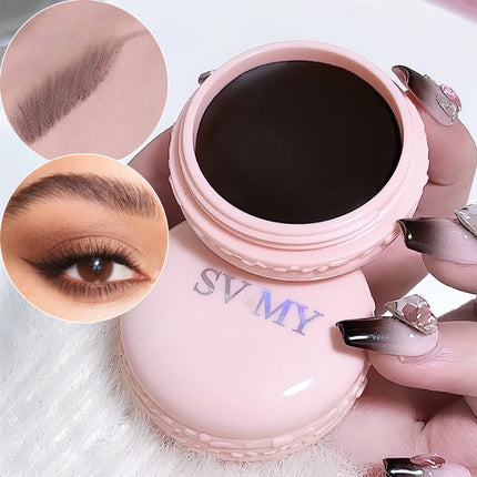 3 Colors Natural Eyebrow Enhancers Makeup Lasting Waterproof 3D Eye Brow Pomade Eyebrow Gel Coffee Brown Pro Brow Cosemtics