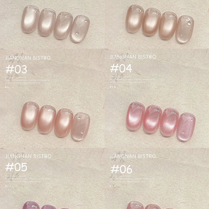 TC 12-Color Cat Eye Magnetic Gel Nail Polish 10ml Full Coverage Vernis Semi Permanent Super Gorgeous Nail Manicure Varnish Gel