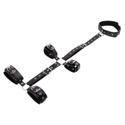 Sex Fetishs Toys Handcuff Wrist Ankle Cuffs Kit Flirting Sexual Toys Adult Products Adult Game For Couples Exotic Accessories