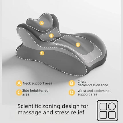 Memory Cotton Cushion Sleeping Pillow Lying on The Bed Multi-functional Pillow Sleep on The Stomach Playing Mobile Phone Cushion