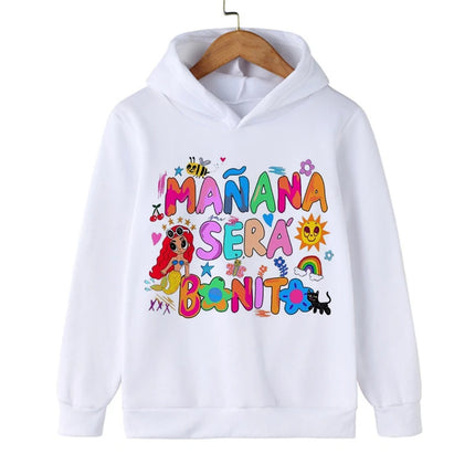 sweet Manana Sera Bonito Karol G Bichot Kid Hoodies Children Sweatshirts Kids Clothes Hoodie Boys Girls Baby Tops Sweatshirt