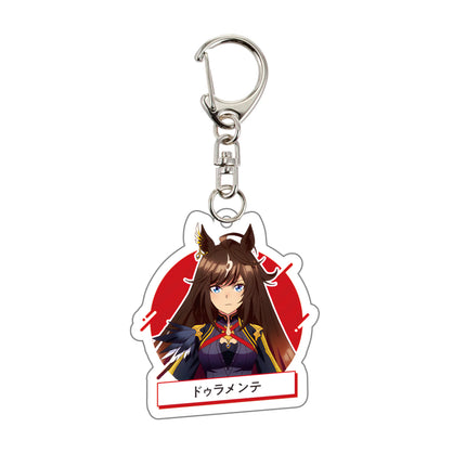 Fans gifts Anime keychains Acrylic Stand Ornaments Uma Musume Pretty Derby Oguri Cap Silence Suzuka Agnes Tachyon Clear Bliss