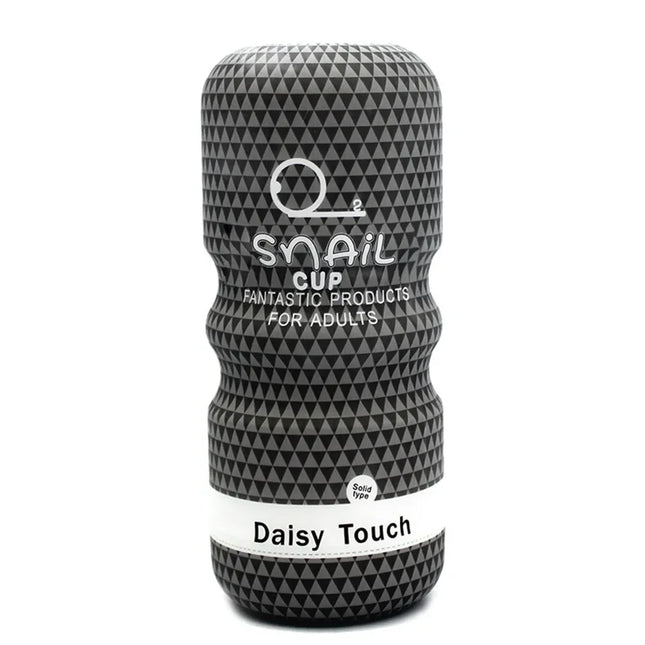 Soft Rubber Snail Climax Airplane Cup Mouth Sucking Anal Vagina Male Masturbator Manual Penis Trainer Adult Sex Toys for Men 18+