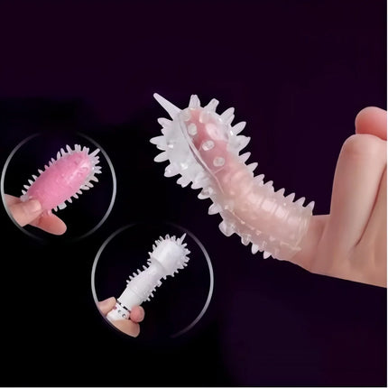 Soft Rubber Flirting Gloves for Women G-Spot Stimulator Barbed Clit sex toys for couples  Female masturbation Adult sex products