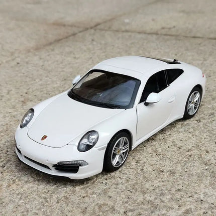 1/24 911 Carrera 991 Coupe Alloy Sports Car Model Diecast Metal Track Racing Vehicles Car Model Simulation Collection Decoration