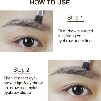 Lazy Eyebrow Powder Palette Kit 3D Thrush Natural Eyebrow Enhancers High Color Rendering Waterproof Lasting Eyes Makeup Cosmetic