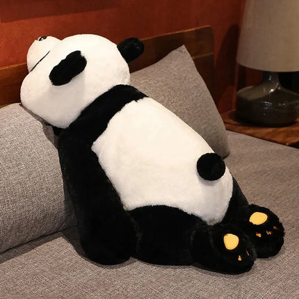60cm Giant Panda Plush Toys Soft Sleep Pillow Cartoon Animal Bear Stuffed Baby Doll Classic Kids Birthday Christmas Gifts