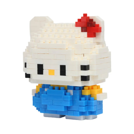 Sanrio Hello Kitty Kuromi My Melody Cinnamoroll Building Blocks Cartoon Figures Bricks Children's Assembly Toys Model Gift