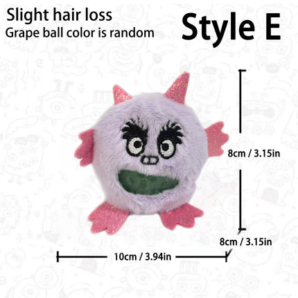 Plush Pinch Toy Creative Stress Relief Toy Grape Ball Pinch Unique Gift