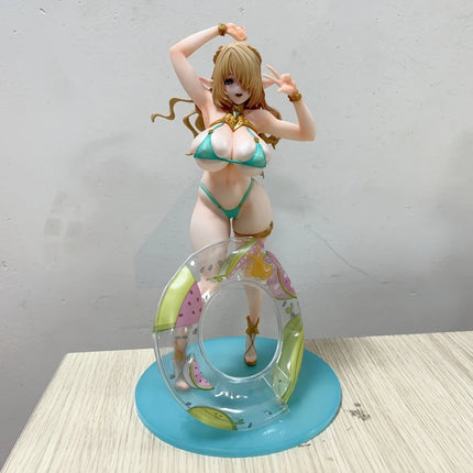 25CM Vertex Elf Village 8t 5rd Kukuru Cecil Mama Tiana Bathing Suit Bunny girl figure PVC Anime Model Action Adult Doll toy gift