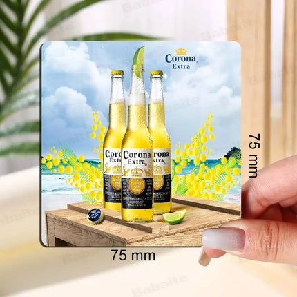 C-Corona E-Extra Beer Magnet Products Personalized Sublimation Fridge Refrigerator Magnets For Kitchen