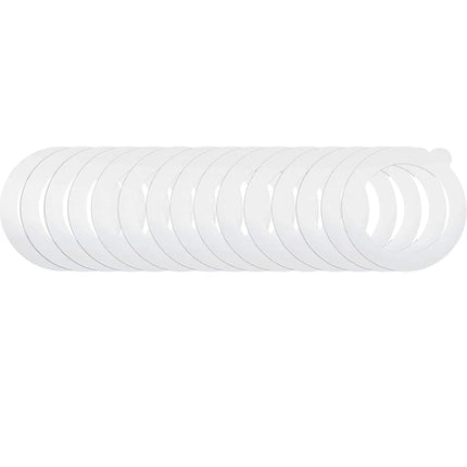 5Pcs Silicone Replacement Gasket Airtight Seals Rings Leak Proof Canning Seals for Glass Clip Top Jars Storage Containers