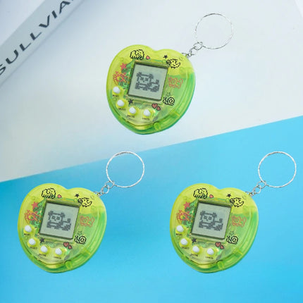 1/3/5PCS Transparent Electronic Pets Game Handheld Game Console Toy Virtual Cyber Digital Pet Pixel Funny Gift Play Toy