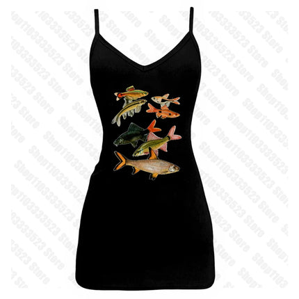 Punk Aesthetic Summer Baby Tank Gothic Harajuku Graphic Emo Girls T-shirt Vintage Crop Top Women's Clothes Tanks Y2k Style Clothes