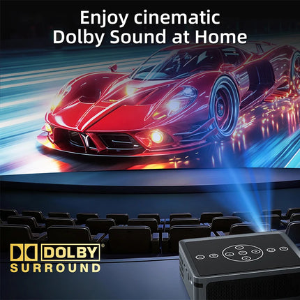 XNANO X1 PRO Native 1080P Projector 300ANSI Android 9.0 Dual WiFi BT5.0 HDR10+ Home Cinema Beamer Support 8K Decoding