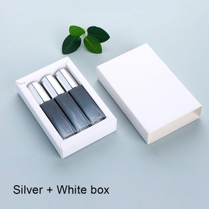 10ml Perfume bottle 1 box of 3 bottles Gradient thick glass perfume bottle Perfume Atomizer Exquisite packaging box gift