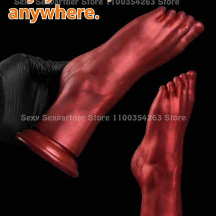 New Huge Feet Anal Plug Big Silicone Ass ButtPlug Deep Masturbator Dildo Dilator Stimulator Anal Dildo Adult Sex Toys For Women