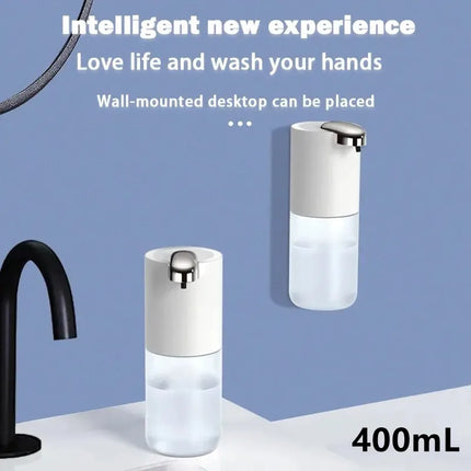 P12S Intelligent Automatic Induction Foam Soap Dispenser 400ml Washing Electric Hand Sanitizer Machine For Household