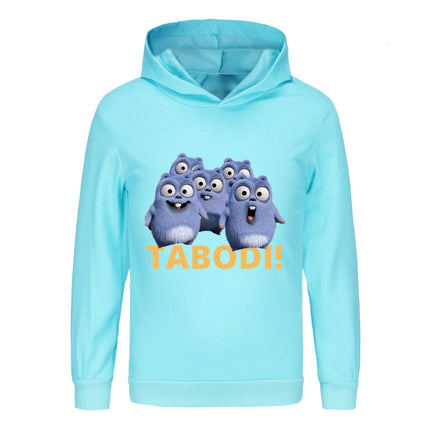 Funny Cartoon Grizzly Bear Clothes Kids Grizzy and The Lemmings Hoodie Boys Graphic Sweatshirt Baby Girls Pullover Hooded Jumper