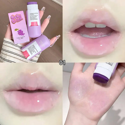 Gegebear Delicate and Moisturizing Lip Balm, Colorless Lip Care, Summer Moisturizing and Hydrating, Lipstick Primer, Lip Balm for Beauty, Moisturizing and Repairing, Anti-Dry and Anti-Cracking, Refreshing and Non-Sticky, Long