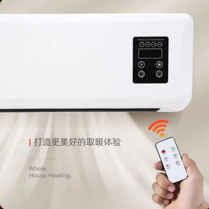 Mini Split Air Conditioner Heat Pump System Portable Air Cooler Heater Wall Mounted Timer Smart for Home Living Room Bedroom