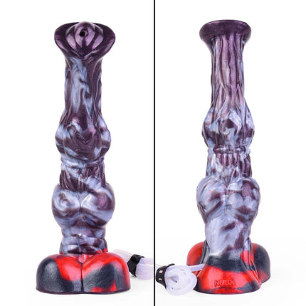 NNSX Huge Knot Squirting Horse Dildo Silicone Water Spray Anal Plug Anus Dilator Vagina Feamel Masturbator Penis for Woman