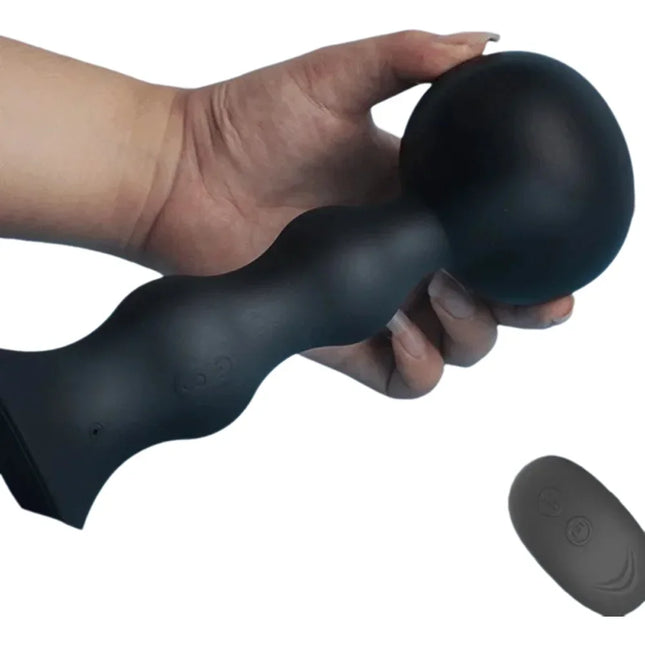 Wireless Remote Control Prostate Massager Vagina Ball Anus Beads Inflatable Anal Plug Vibrator Sex Toys For Men Women