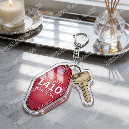 Heated Rivalry This Is Not Enough /1410 / Liar Told You That / I'm Coming To The Cottage / We Didn't Even Kiss Keychain