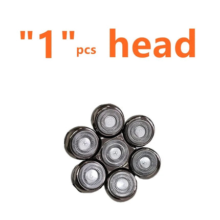 7 Blade Razor Replacement Shaving 7D Heads Floating Washable For Most Electric Shavers Trimmers Kit Cutter Blades